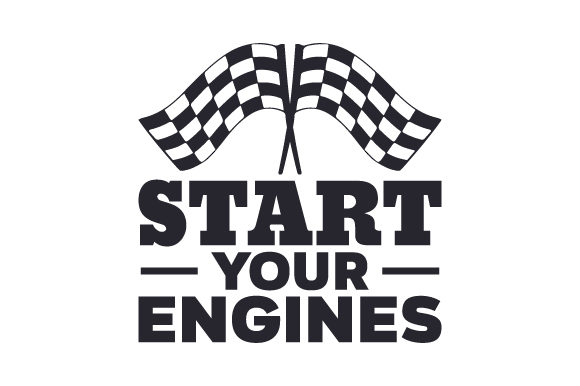 Start Your Engines Coches Archivo de Corte de Manualidades Por Creative Fabrica Crafts