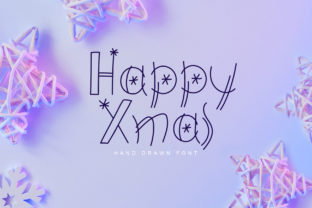 Happy Xmas Display Font By Happy Letters 1