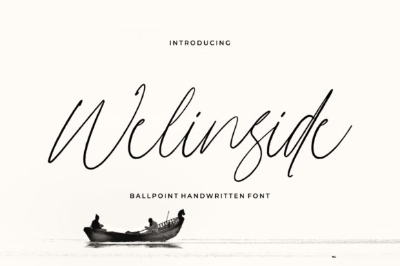Welinside Script & Handwritten Font By goodjavastudio