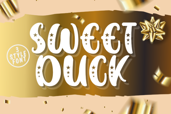 Sweet Duck Sans Serif Font By Fallengraphic