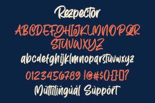 Rezpector Display Font By Garisman Studio 8