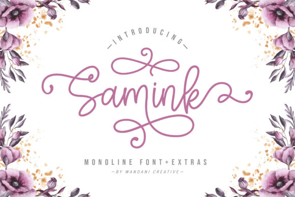 Samink Script & Handwritten Font By Beautypes