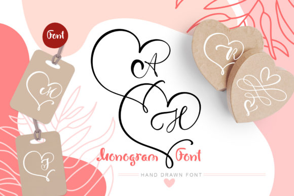 Monogram Display Font By Happy Letters