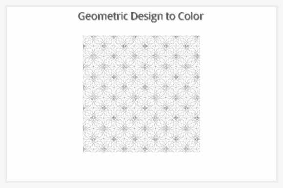 Geometric Design #0654 Graphic Illustrations By Pattern Factory