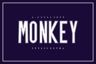Monkey Sans Serif Font By Musafir LAB 1