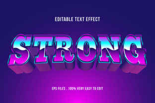 Text Effect - 80s Retro Style Effect Graphic Graphic Templates By Wudel Mbois