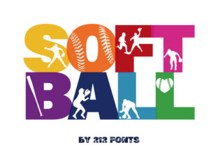 Softball Display Font By 212 Fonts 2