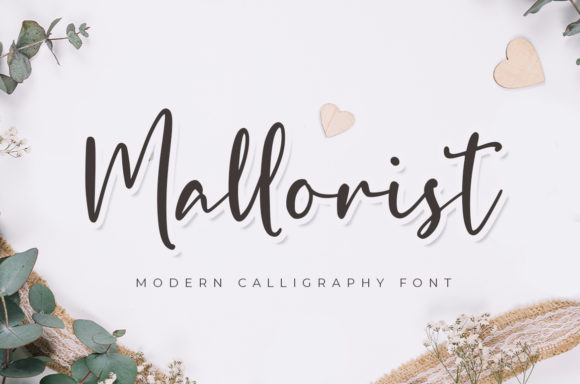 Mallorist Script & Handwritten Font By nurfdesigns