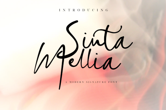 Sinta Mellia Script & Handwritten Font By fanastudio