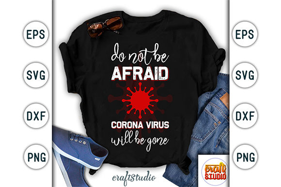 Corona Virus Awareness Design Graphic T-shirt Designs By CraftStudio