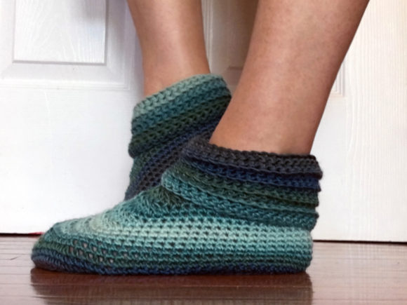 Women's Sweet Slippers Crochet Pattern Graphic Crochet Patterns By Knit and Crochet Ever After