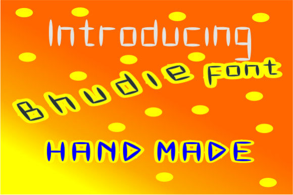 Bhudie Serif Font By mas_plury