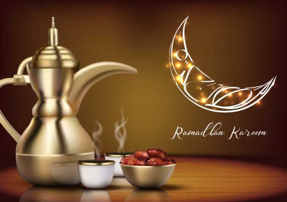 Ramadan Kareem Gráfico Ilustrações para Impressão Por Ka Design