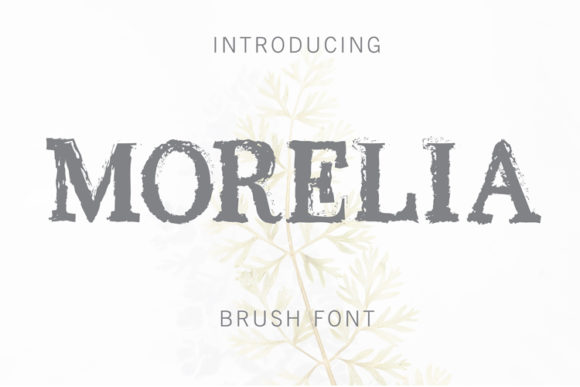 Morelia Display Font By ed.creative