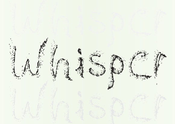 Whisper Display Font By GraphicsBam Fonts