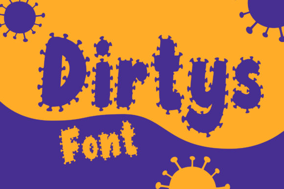 Dirtys Display Font By Weape Design