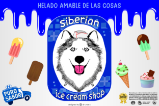 Ice Cream Shop Graphic Illustrations By Galeria Martinez Luna