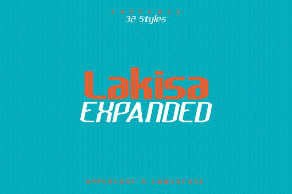 Lakisa Expanded Sans Serif Font By audrykitoko