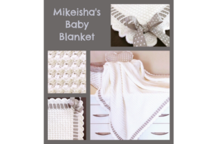 Mikeisha's Baby Blanket Graphic Crochet Patterns By myoumaralie 3