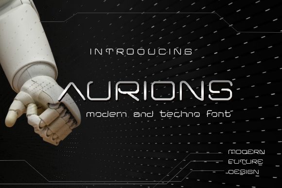 Aurions Display Font By victoriant99