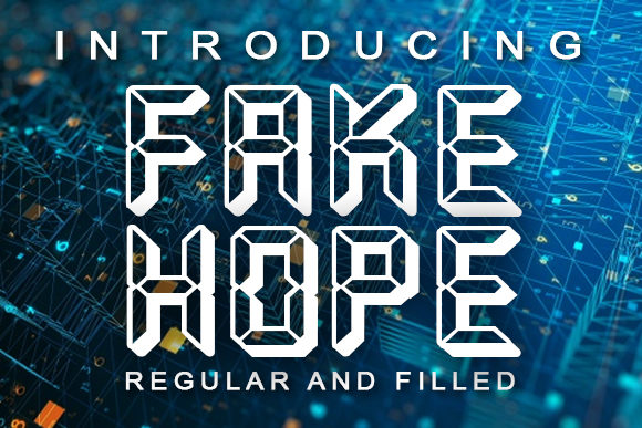 Fake Hope Decorative Font By vladimirnikolic