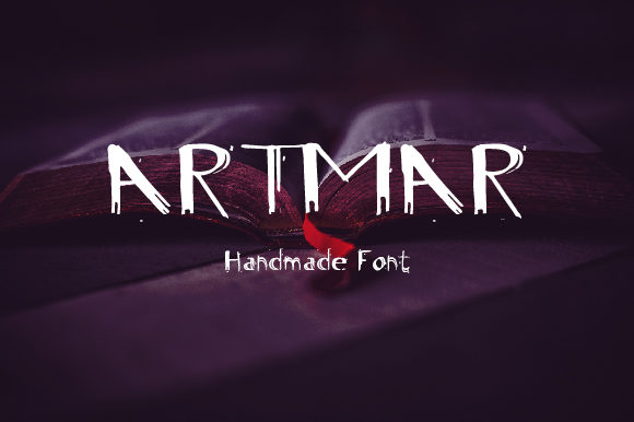 Artmar Script & Handwritten Font By Detsyng Boutique