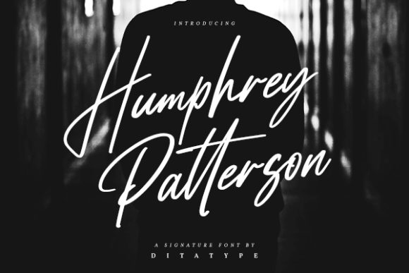Humprey Patterson Fontes Script Fonte Por Ditatype