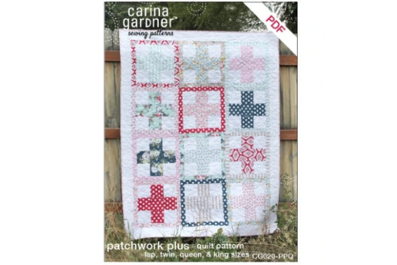 Patchwork Plus Quilt Sewing Pattern Graphic Quilt Patterns By carina2