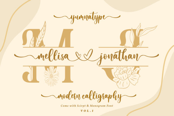 Mellisa Jonathan Vol. 1 Script & Handwritten Font By Yumna_Type