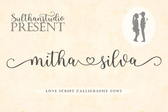Mitha Silva Script & Handwritten Font By Sulthan Studio