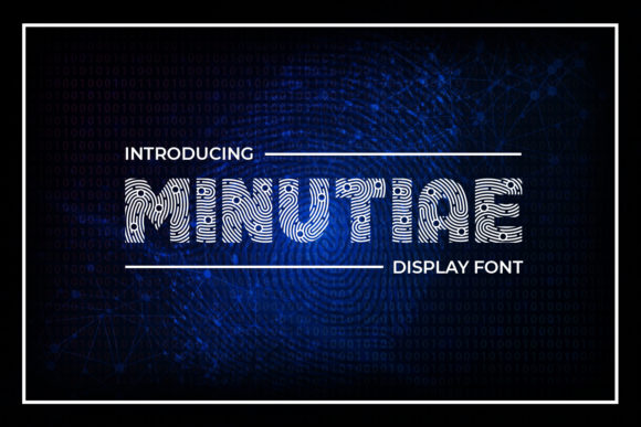 Minutiae Display Font By Slim Studio