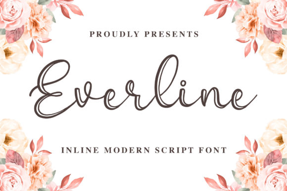 Everline Script & Handwritten Font By Blankids Studio