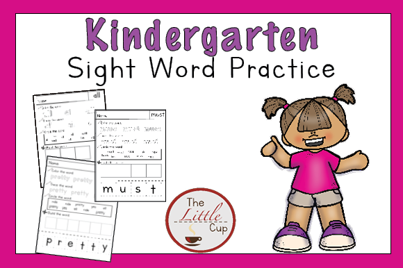 Kindergarten Sight Word Worksheets Graphic K By marie9