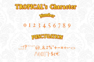 Tropical Serif Fonts Font Door numnim 3