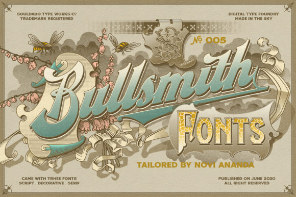 NS Bullsmith Display Font By NoviSouldado