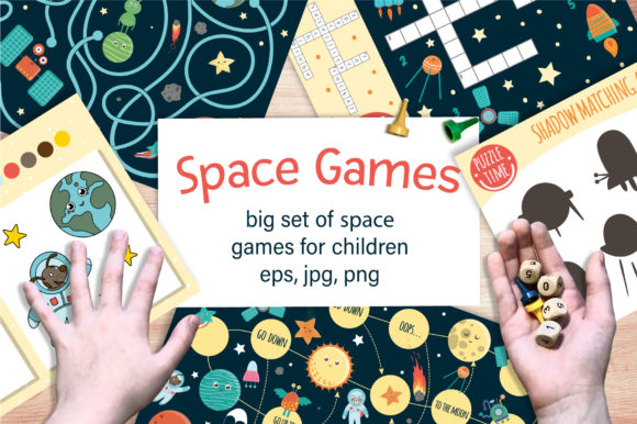 Space Games Graphic Teaching Materials By lexiclaus