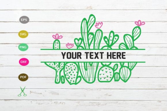 Cactus Cut File Graphic Crafts By Scmdesign