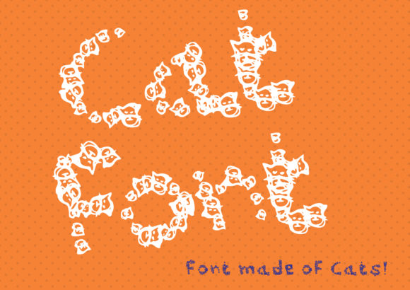 Cat Display Font By GraphicsBam Fonts