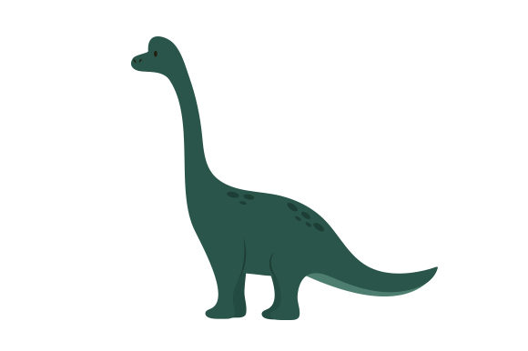 Brachiosaurus Dinosaurs Craft Cut-bestand Door Creative Fabrica Crafts