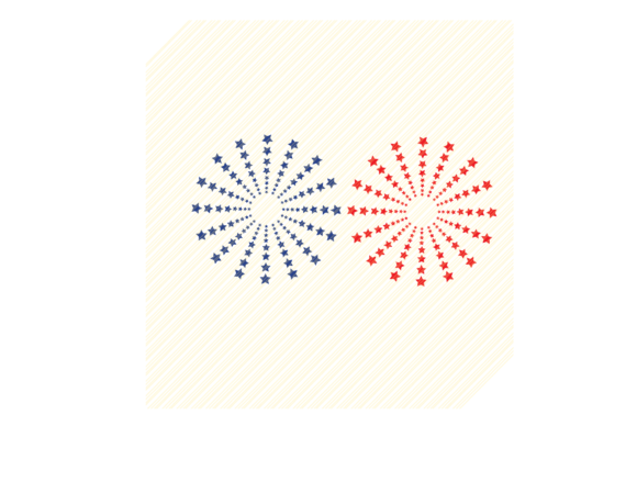 4th of July Stars Fireworks Graphic Graphic Crafts By SVGPlaceDesign