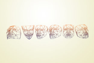 Masks 3D Font Dingbat Font Di vladimirnikolic 2