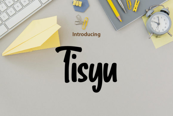 Tisyu Script & Handwritten Font By da_only_aan