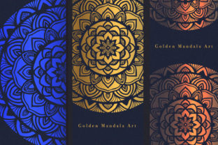 Golden Mandala Art 12 Graphic Textures By dwikrisdiantoro9 3