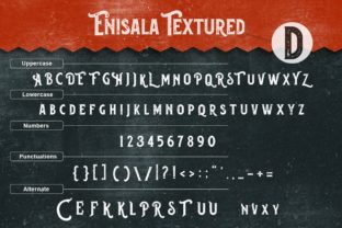 Enisala Display Font By teeoclock.co 8