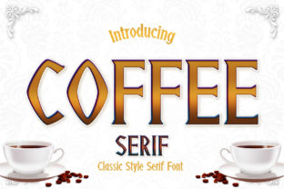 Coffee Serif Font By numnim 1