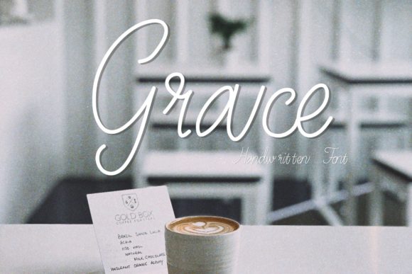 Grace Script & Handwritten Font By CSDesign