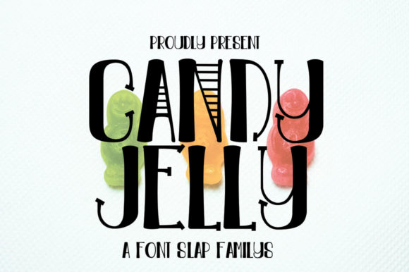 Candy Jelly Display Font By edwar.sp111