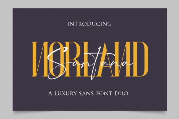 Norland Santana Script & Handwritten Font By Gilar Studio
