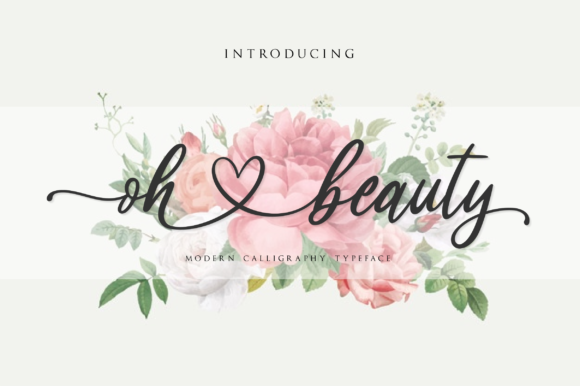 Oh Beauty Script & Handwritten Font By fanastudio