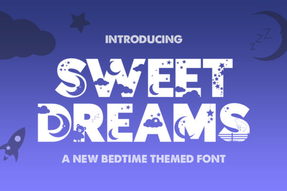 Sweet Dreams Font Display Font Di Salt and Pepper Fonts